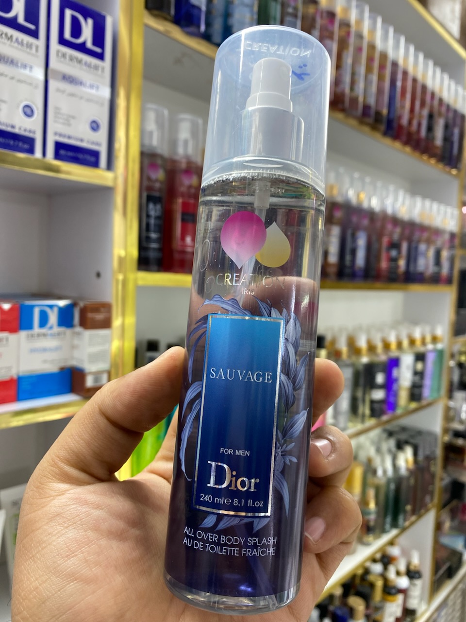بادی اسپلش ساواج کریشن آیریس Creationiris SAUVAGEDior