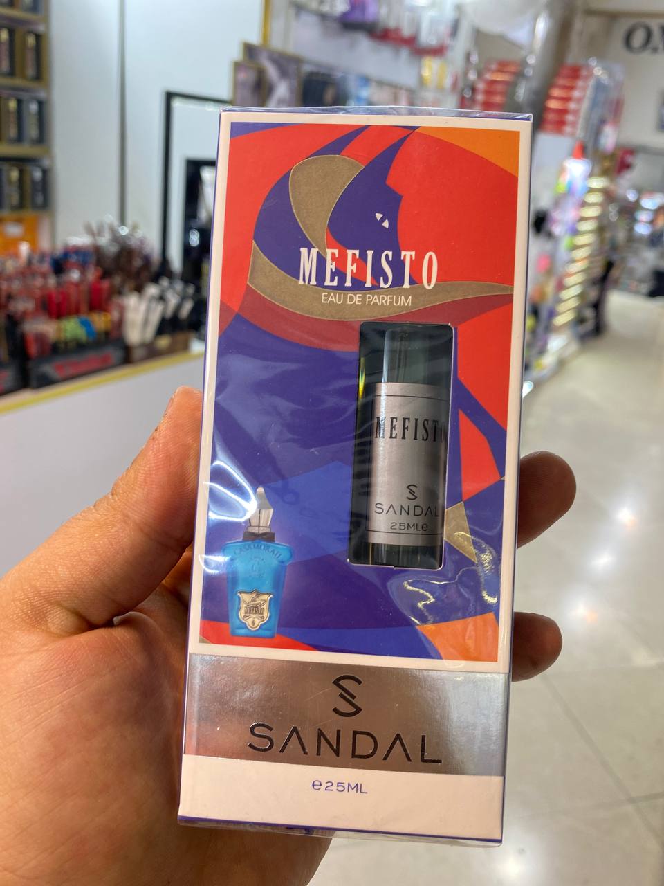 مینی ادکلن منفیستو صندل ۲۵ میل MEFISTO