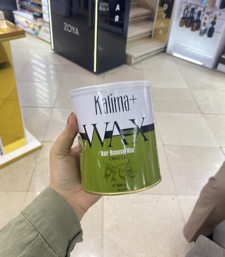 موم کنسروی اپیلاسیون بدن کالیما 800 گرم رایحه زیتون 