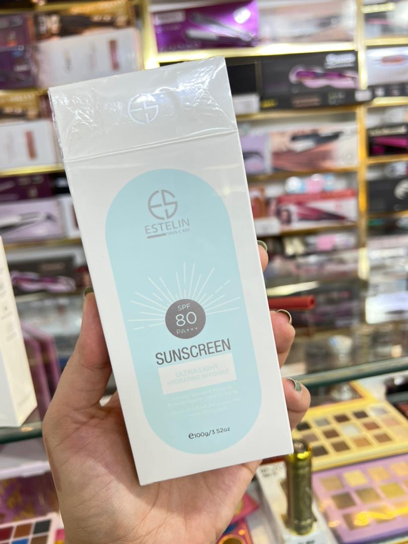 کرمی و فلوییدی - کرم ضدآفتاب استلین spf 80 بی رنگ حجم 100 میل کرم ضدآفتاب استلین spf 80 بی رنگ حجم 100 میل-4