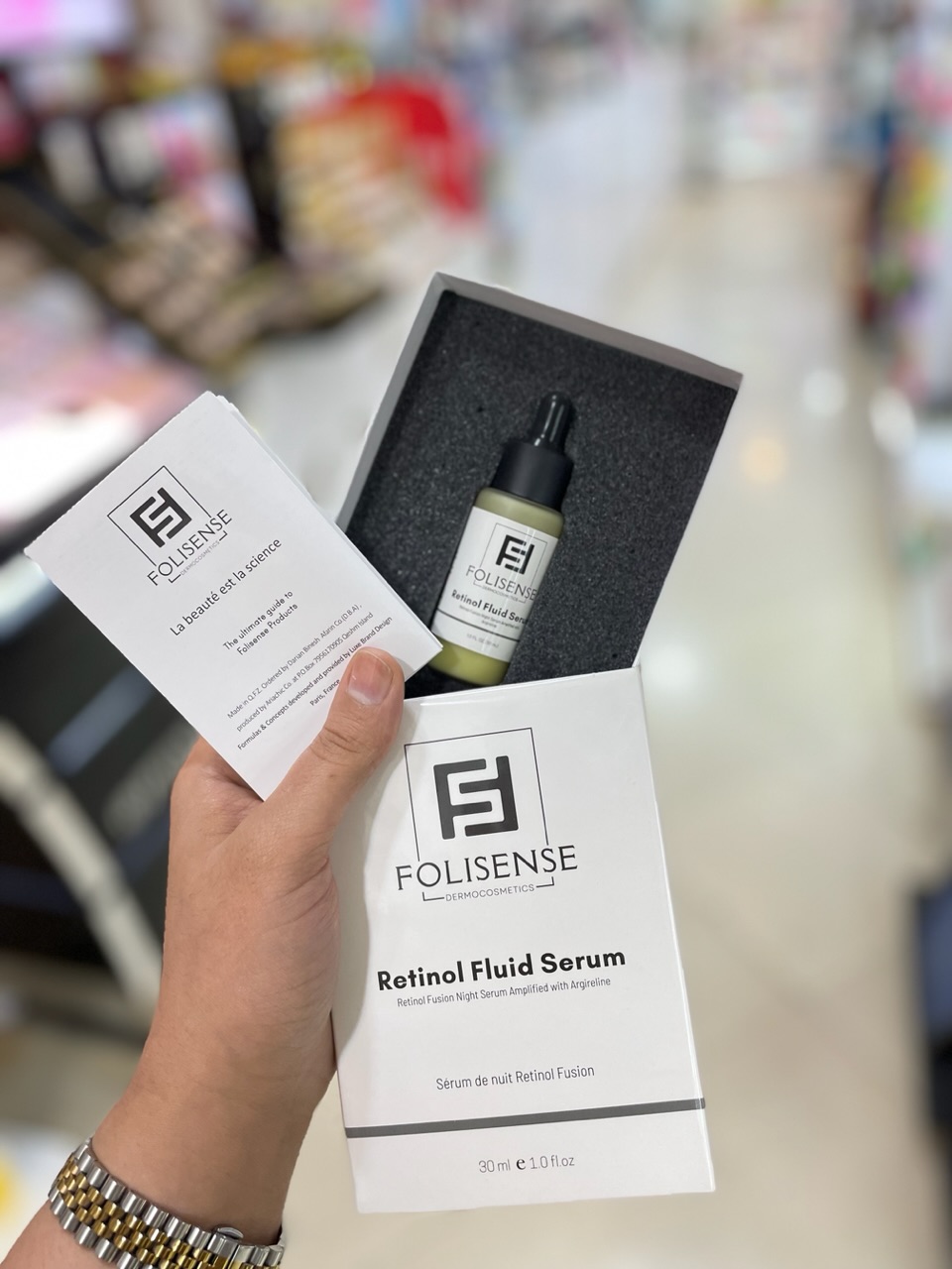 سرم رتینول فلوئید فولیسنس Folisense 