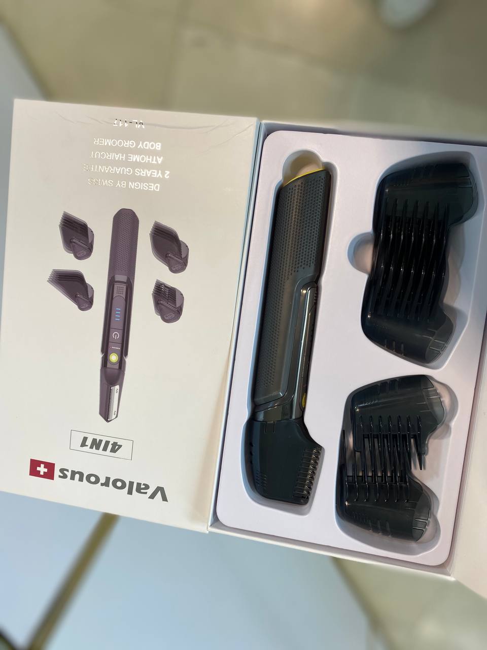 ماشین اصلاح ولروس موی بدن و صورت سری Swiss مدل VL 117 