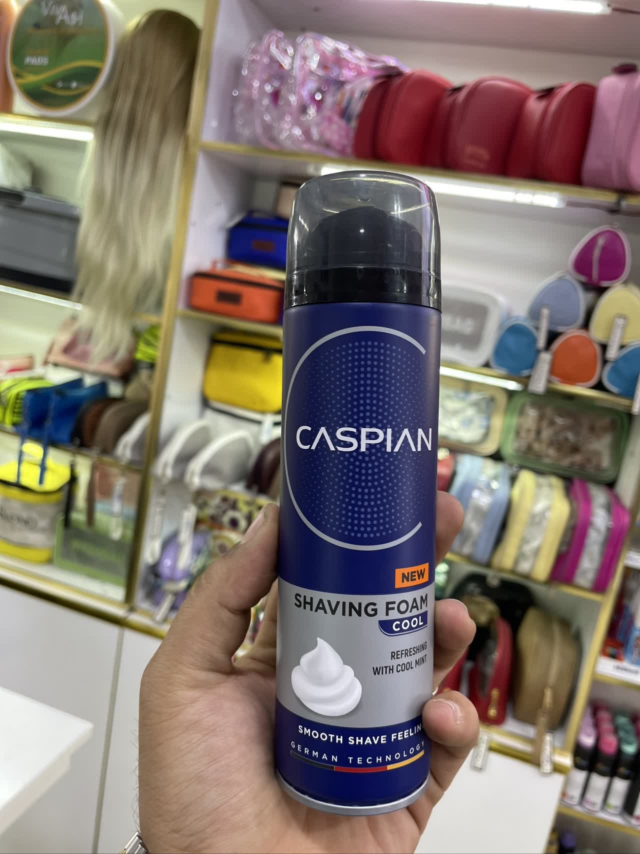 فوم اصلاح خنک کننده کاسپین حجم 200 میل