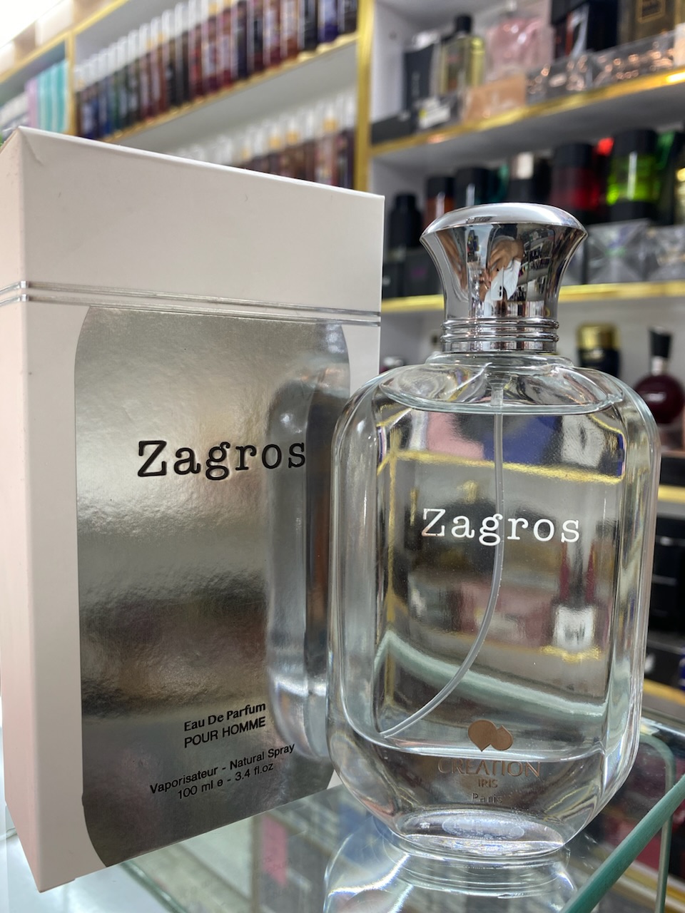 ادکلن کریشن ایریس زاگرس رایحه کرید سیلور مونتاین حجم 100 میل ZAGROS