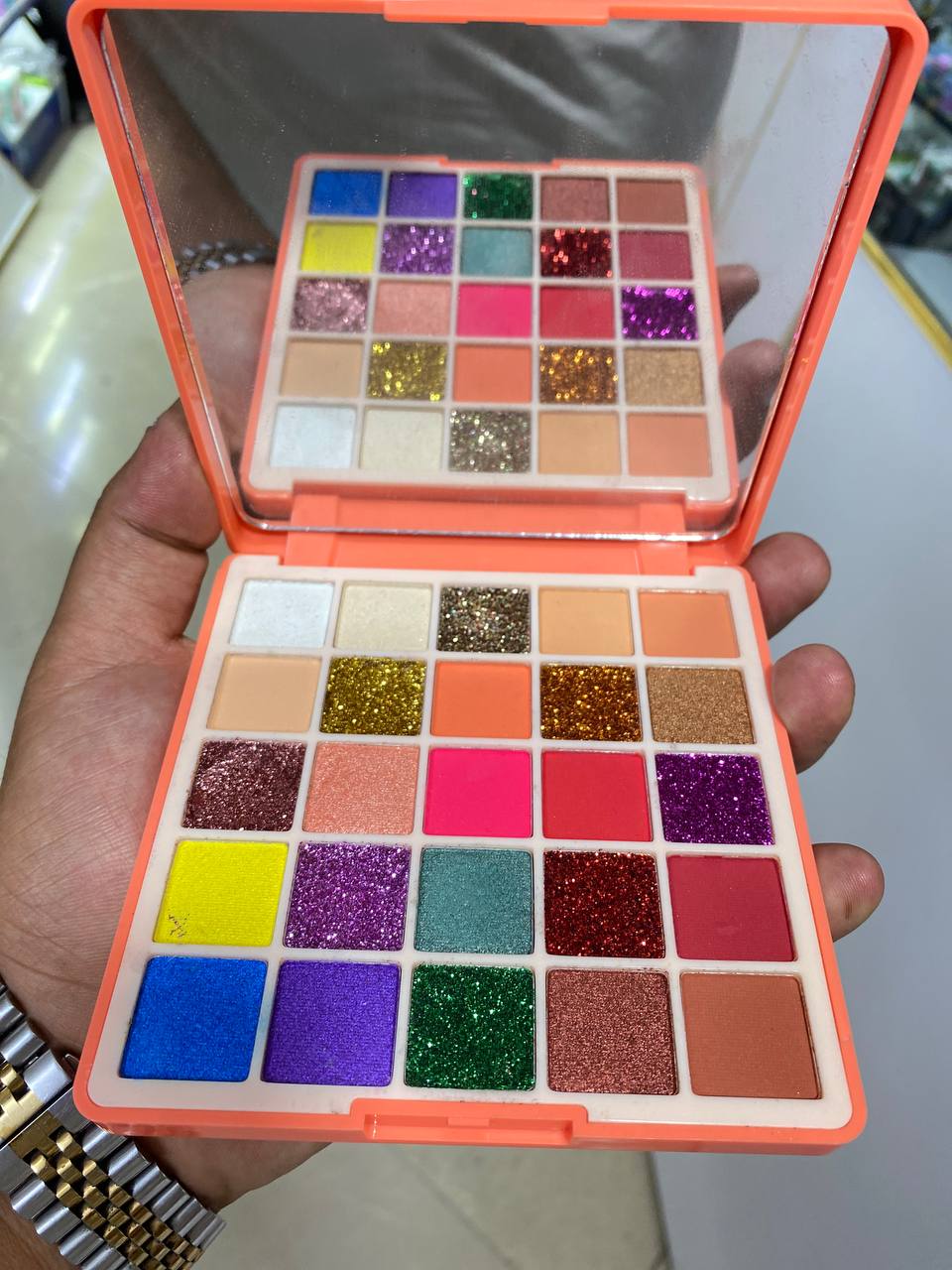 پالت سایه چشم 25 رنگ یونی کورن طرح 1