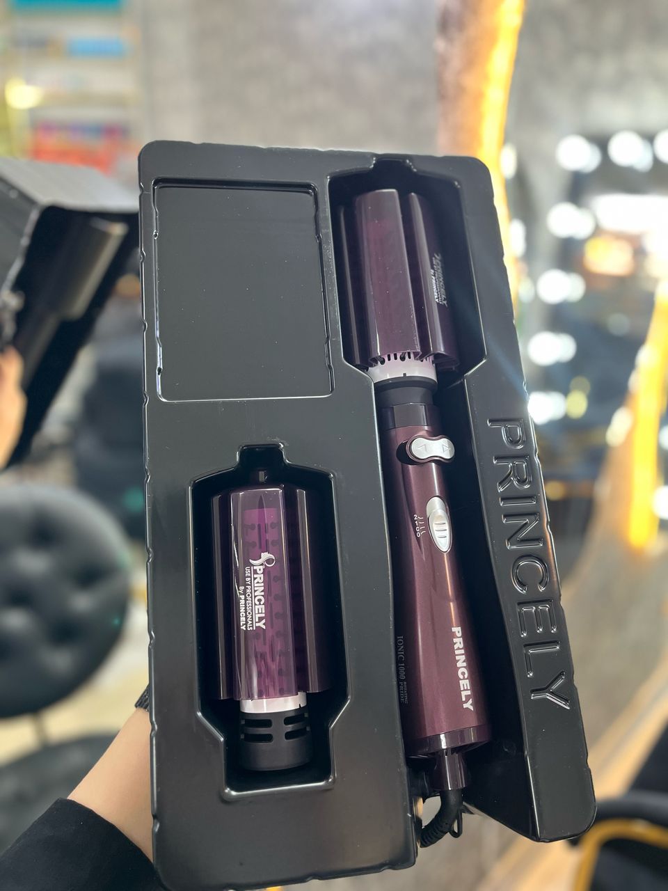 سشوار چرخشی پرنسلی دو سر مدل PR 306 AT