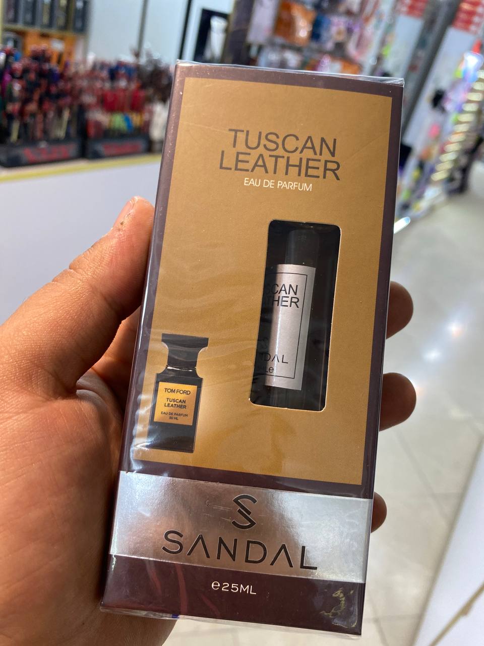  ادکلن تام فورد توسکان لدر صندل ۲۵ میل TUSCAN LEATHER
