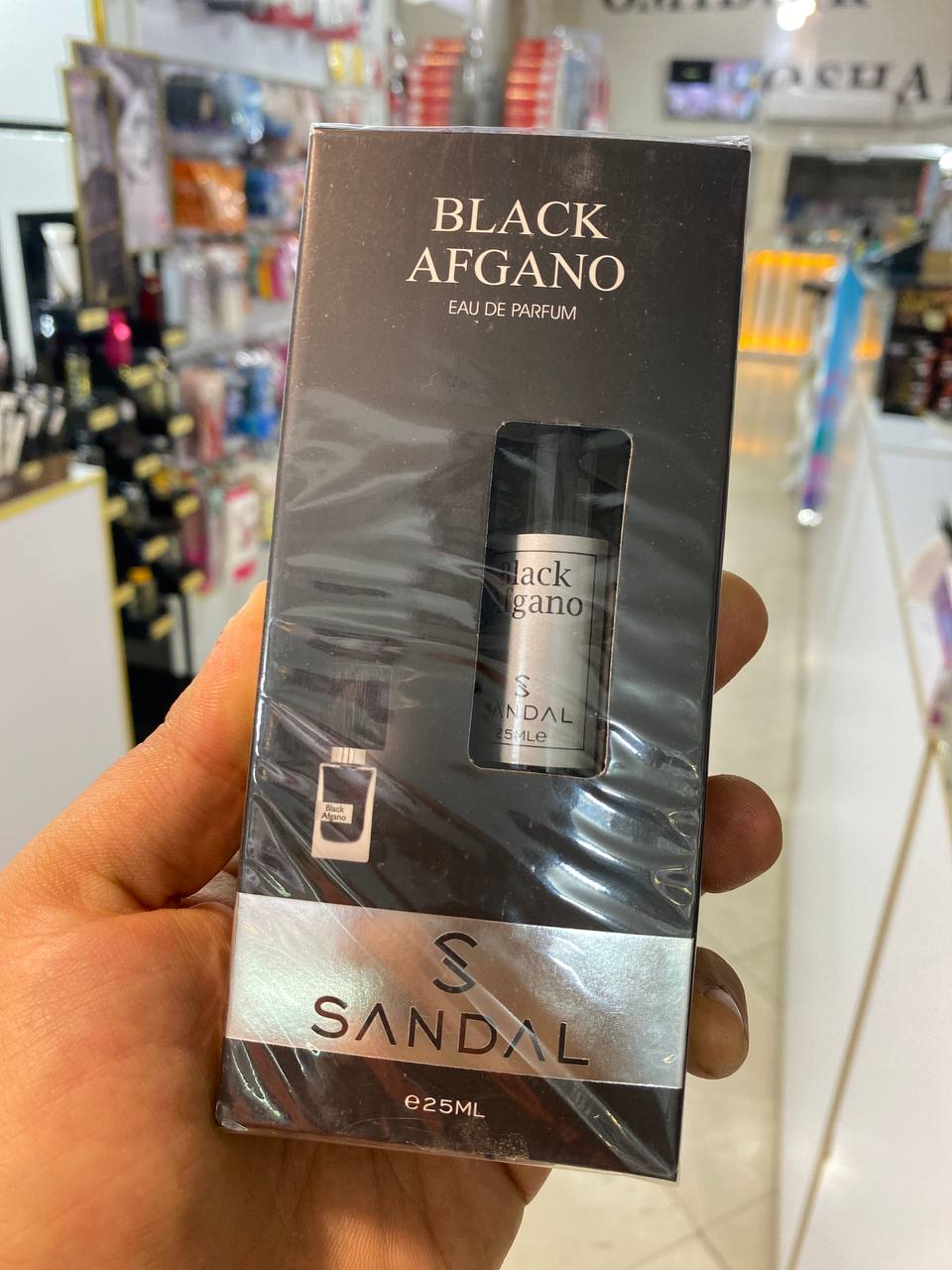 مینی ادکلن بلک افغان صندل ۲۵ میل  BLACK AFGHANO