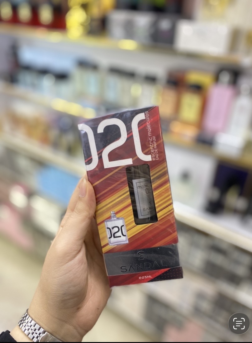 مینی ادکلن مولکول صندل حجم 25 میل