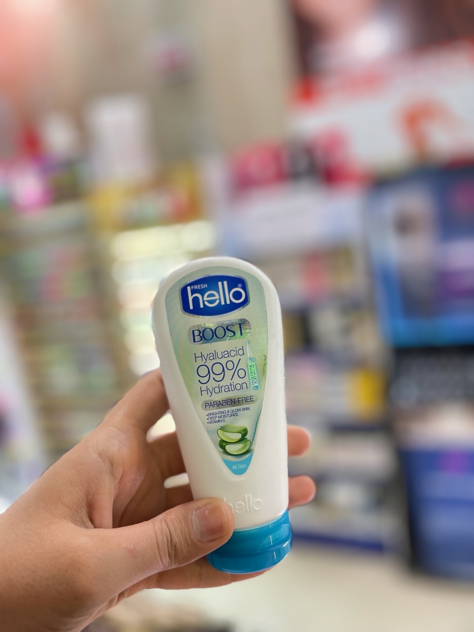 کرم هلو فرش مرطوب کننده حای آلوئه ورا حجم 150mL