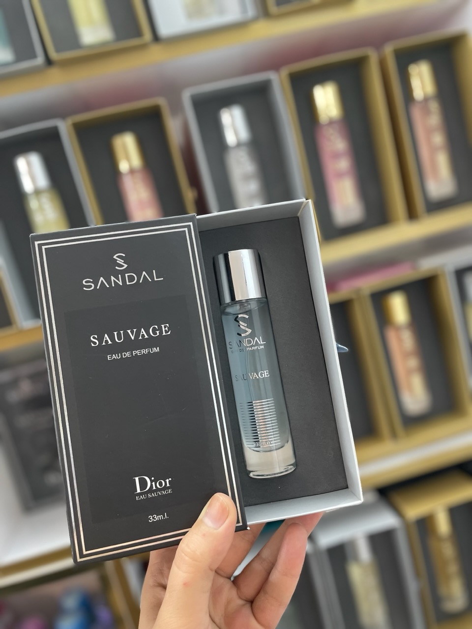 عطر ساواج دیور صندل ۳۳میل Dior Sauvage 