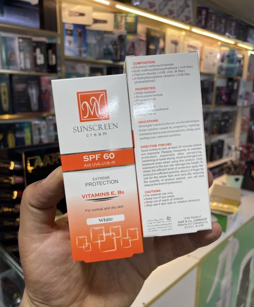 کرم ضد آفتاب بی رنگ SPF 30 مای حجم 50 میلی لیتر