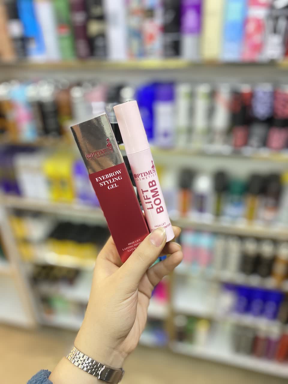 ژل ابرو مدل لیفت بمب اپتیموس