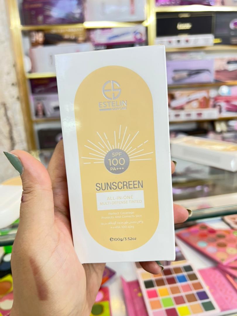 خارجی - کرم ضدآفتاب استلین spf 100 رنگی حجم 100 میل کرم ضدآفتاب استلین spf 100 رنگی حجم 100 میل-3