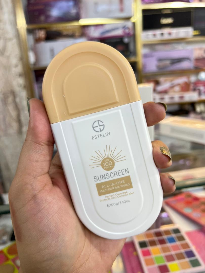 خارجی - کرم ضدآفتاب استلین spf 100 رنگی حجم 100 میل کرم ضدآفتاب استلین spf 100 رنگی حجم 100 میل-2