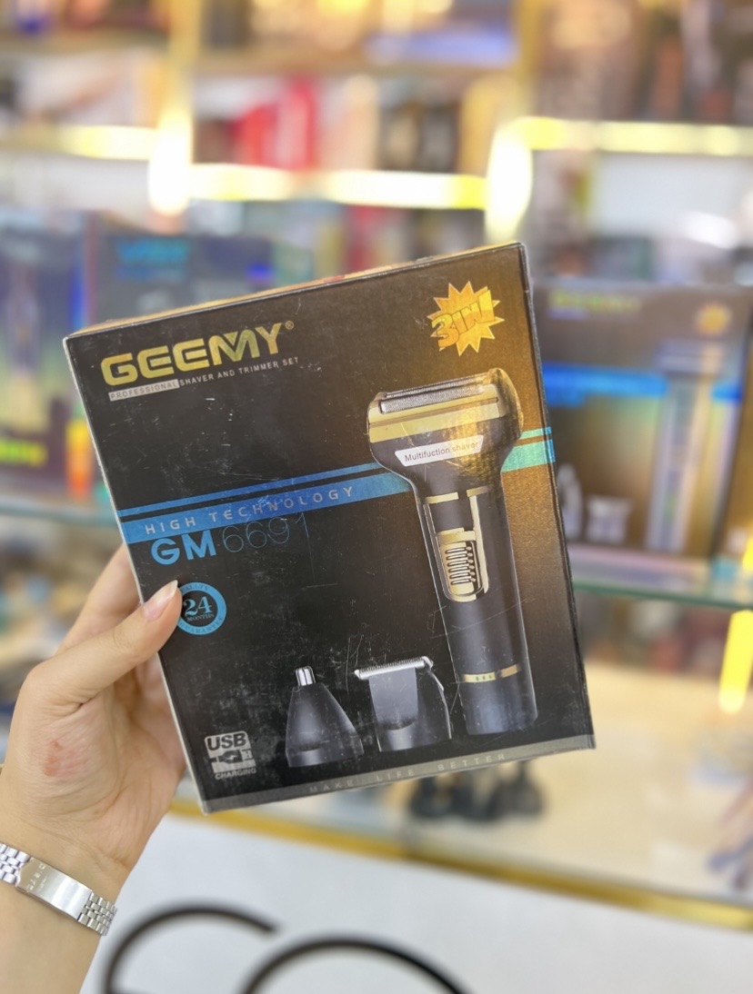 ماشین اصلاح جیمی سه کاره مدل GM-6691