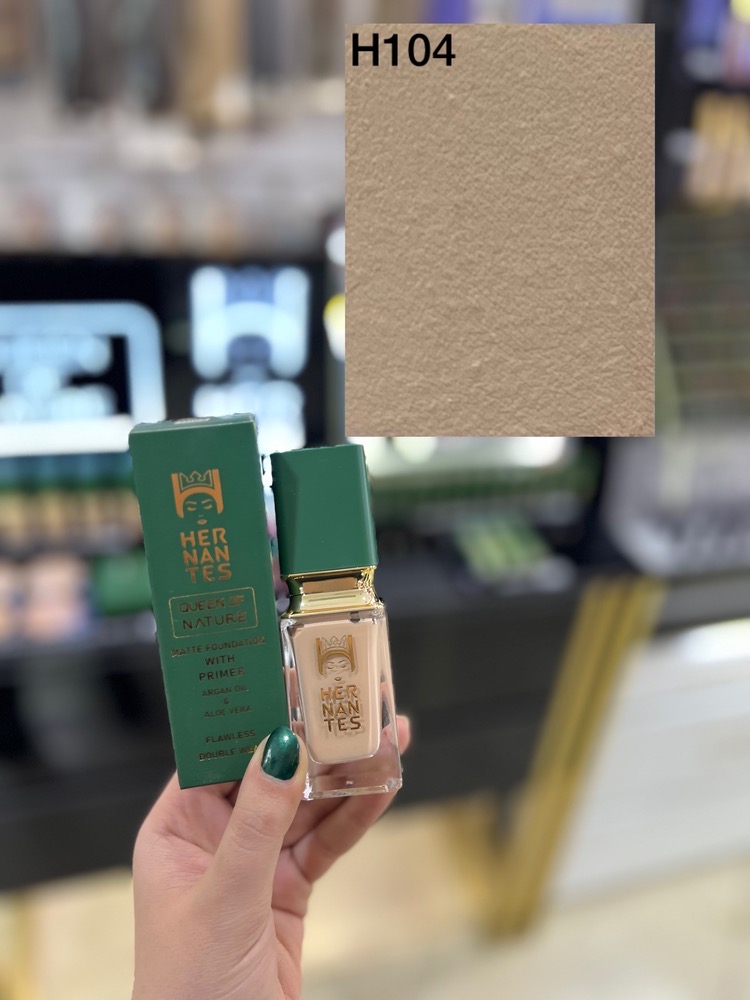 کرم پودر حاوی پرایمر هرنانتس شماره H104 حجم 35 میلی لیتر