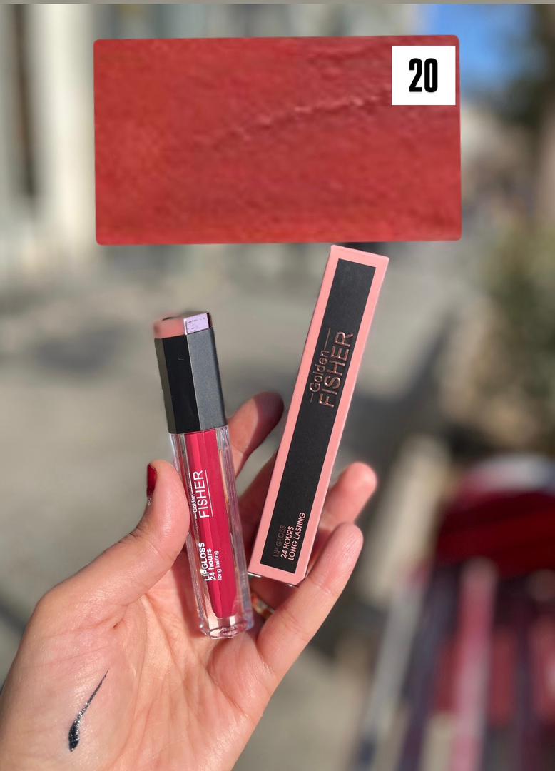 رژلب مایع مات گلدن فیشر شماره 20