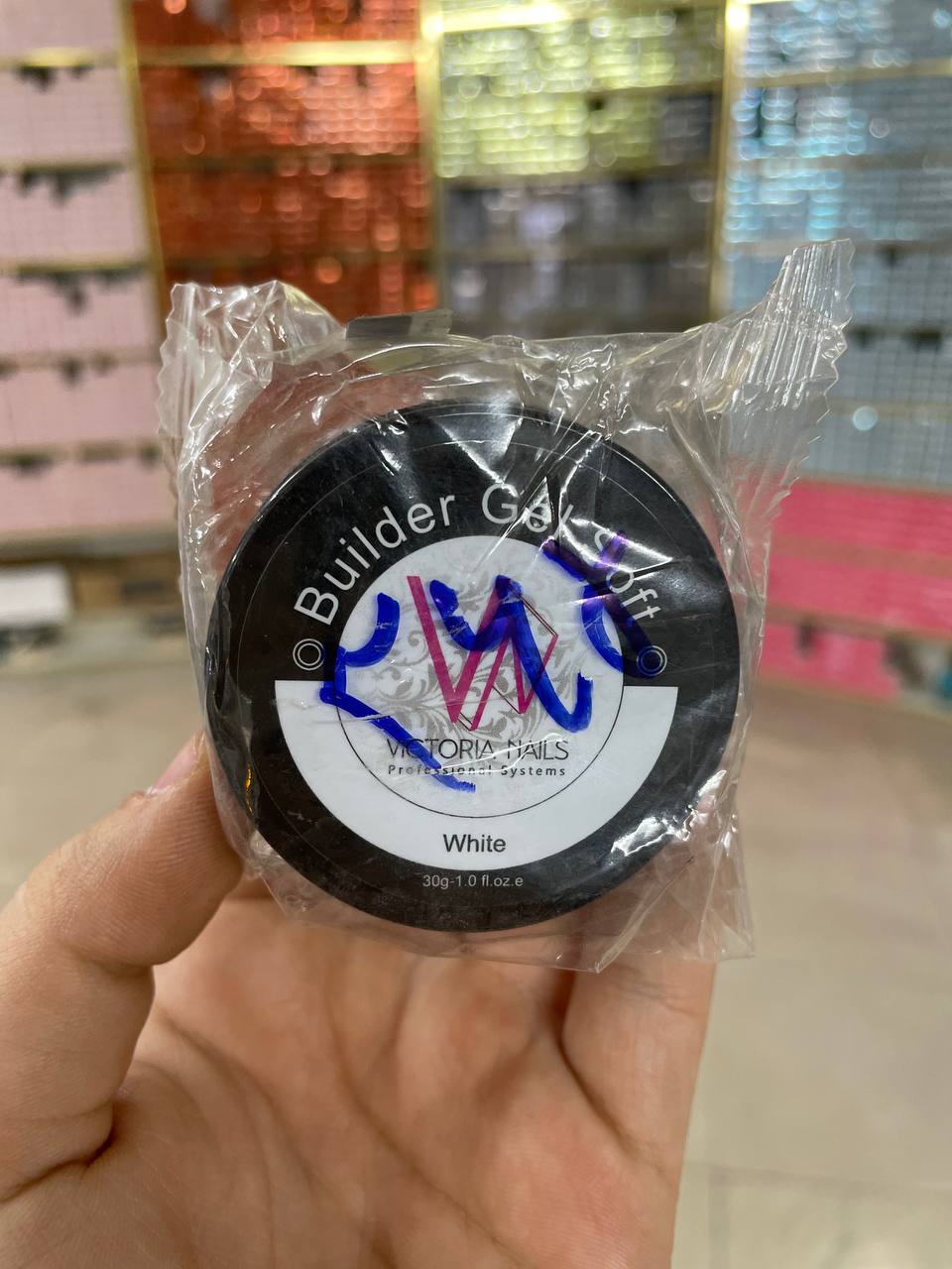  بیلدر ژل سفید White ویکتوریا نیلز هارد Victoria Nails حجم 30 گرم