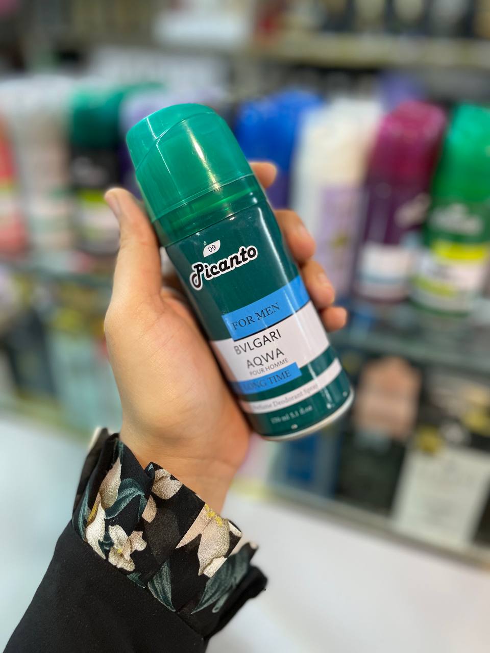 اسپری بدن پیکانتو PICANTO مدل بولگاری آکوا حجم 150 میل