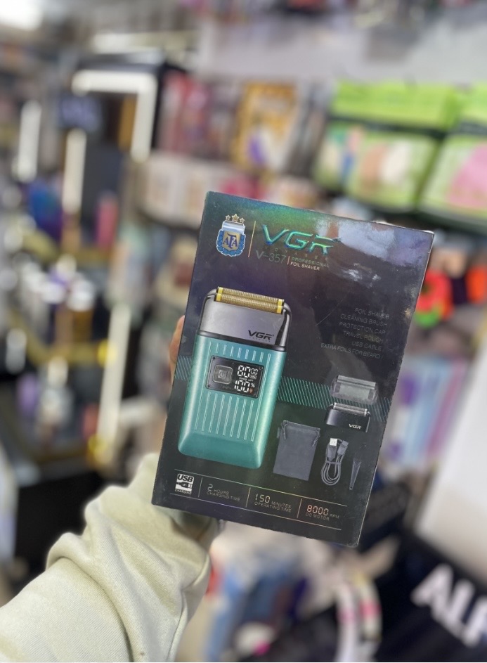 شیور حرفه ای صورت وی جی ار مدل v-357