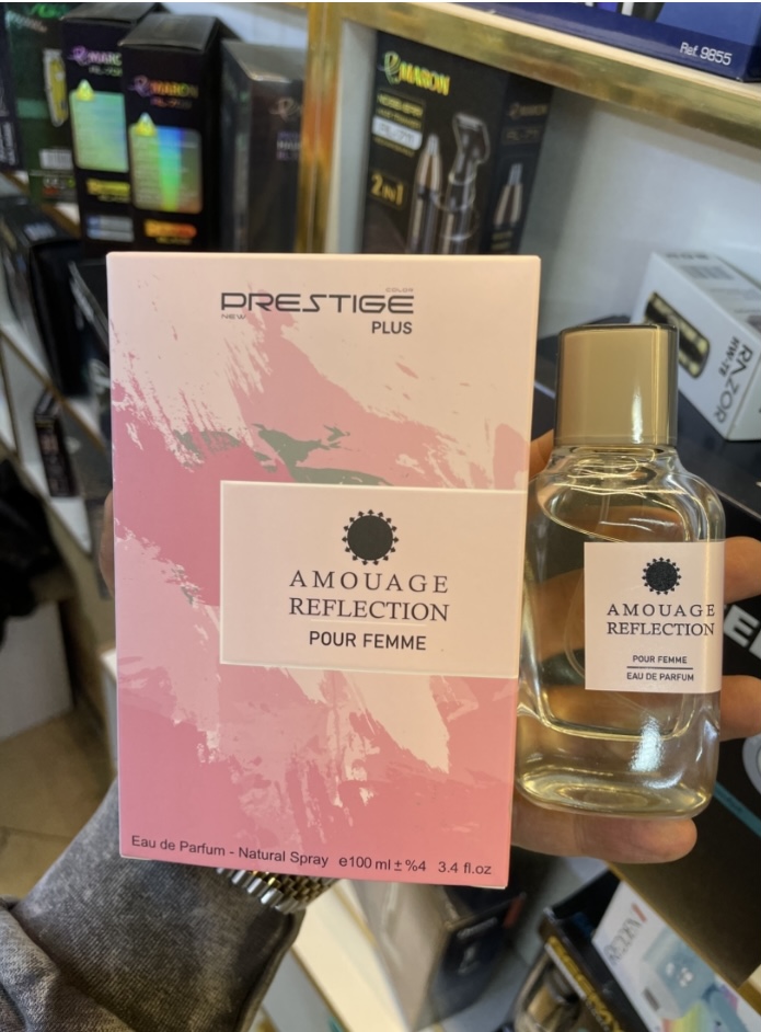 ادکلن آموآج رفلکشن پرستیژ پلاس حجم 100 میلی لیتر