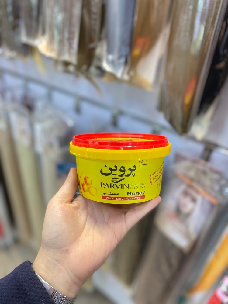 موم سرد پروین مدل عسل حجم 700 میلی لیتر