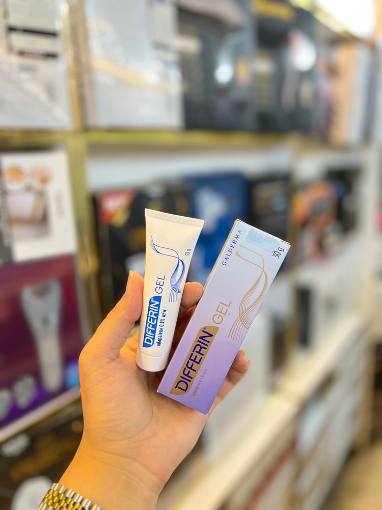 ژل لایه بردار و ضدجوش دیفرین 30 گرم