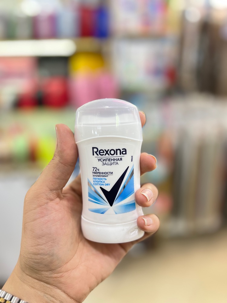 مام صابونی رکسونا مدل Cotton Dry حجم 40 میلی لیتر