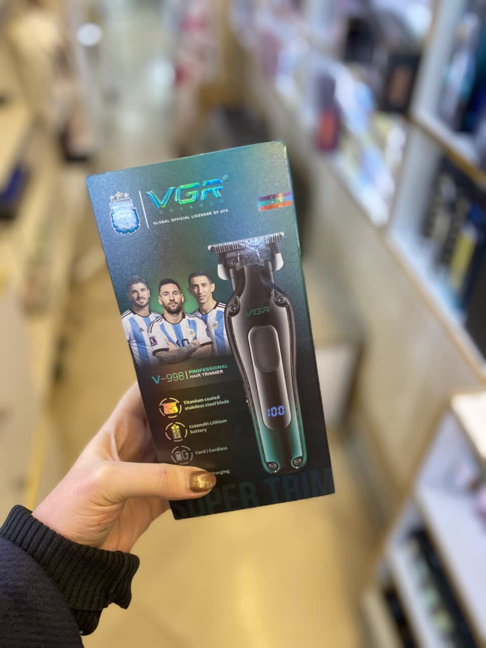 ماشین اصلاح وی جی آر مدل V-998