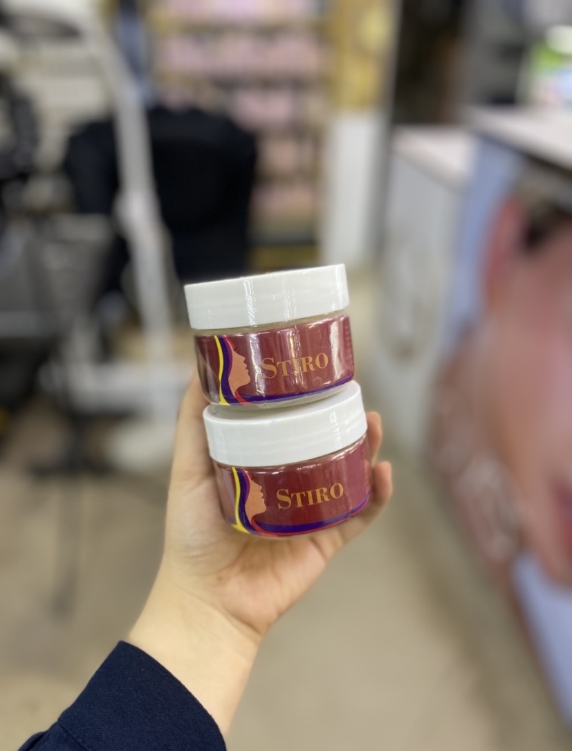 پودر دکلره رنگی زرد استیرو STIRO وزن 50 گرم