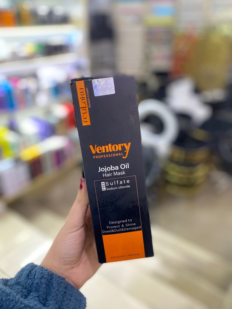 ماسک مو ونتوری بدون سولفات حاوی روغن جوجوبا 500 میل