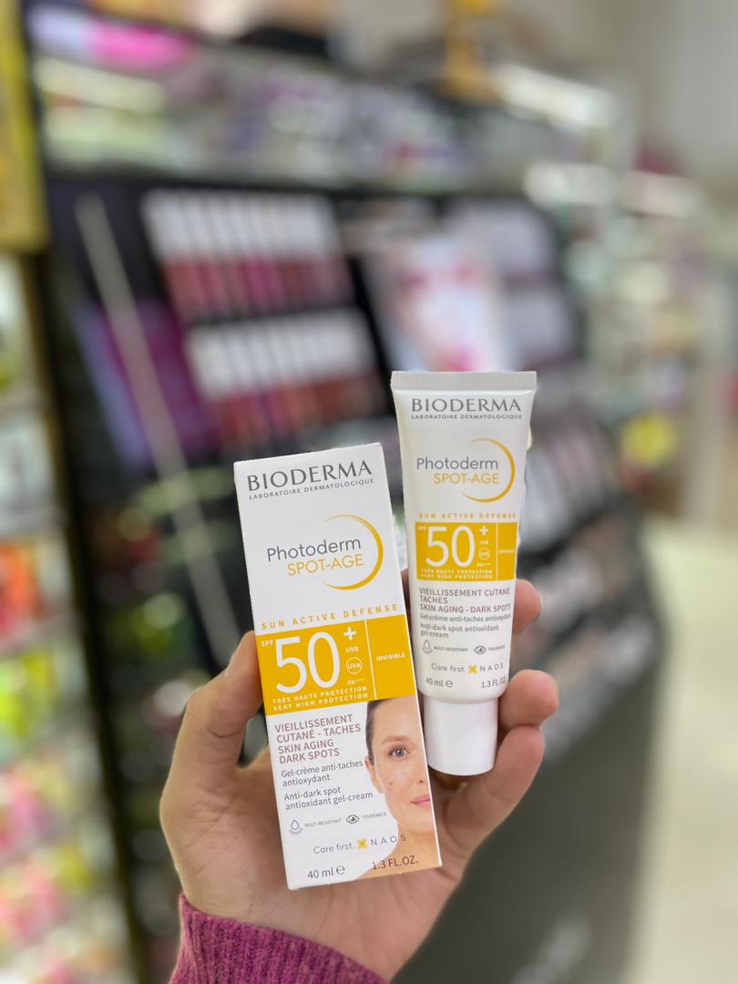 ضد آفتاب و ضد لک بایودرما SPF50 حجم ۴۰ میل اصل