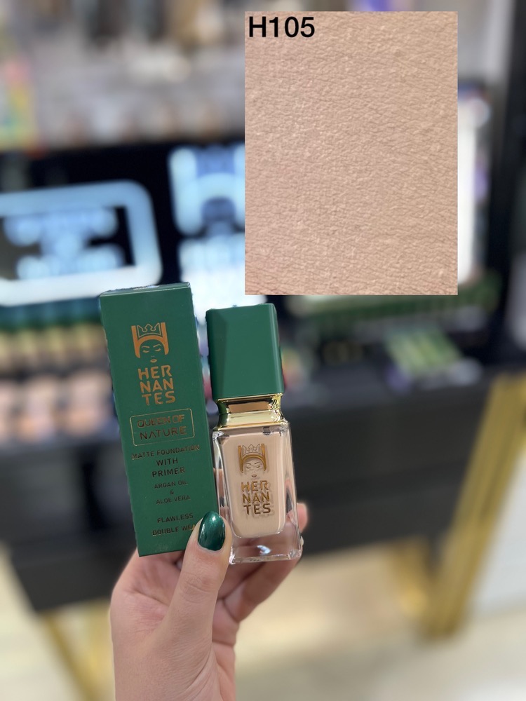 کرم پودر حاوی پرایمر هرنانتس شماره H105 حجم 35 میلی لیتر