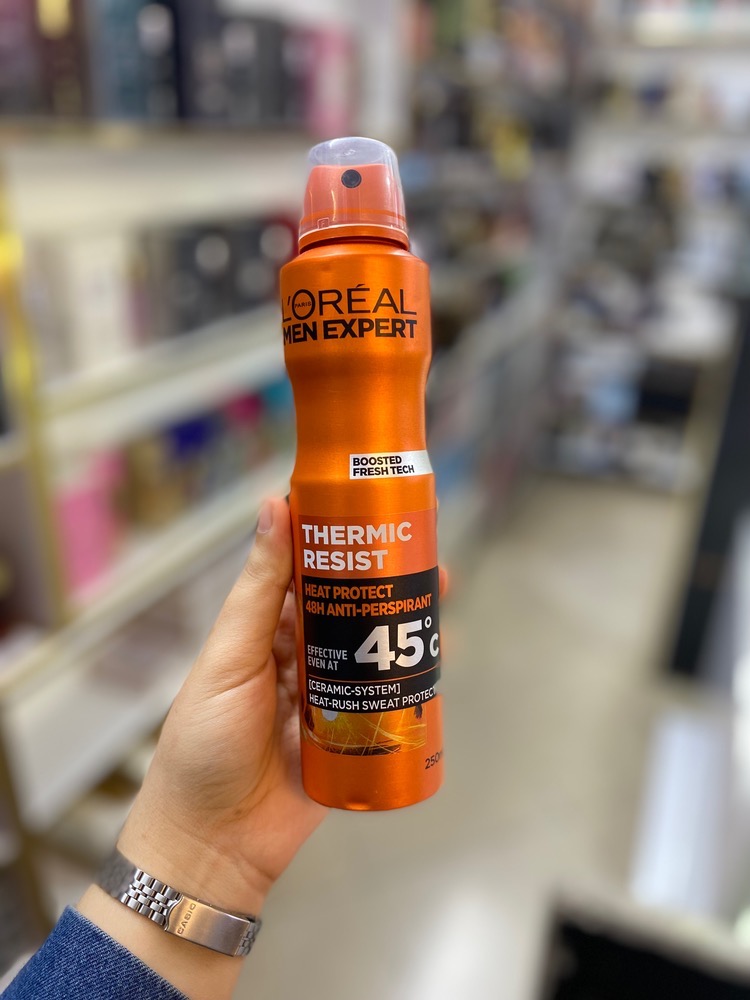 اسپری ضد تعریق لورآل مدل Thermic Resist حجم ۲۵۰ میل
