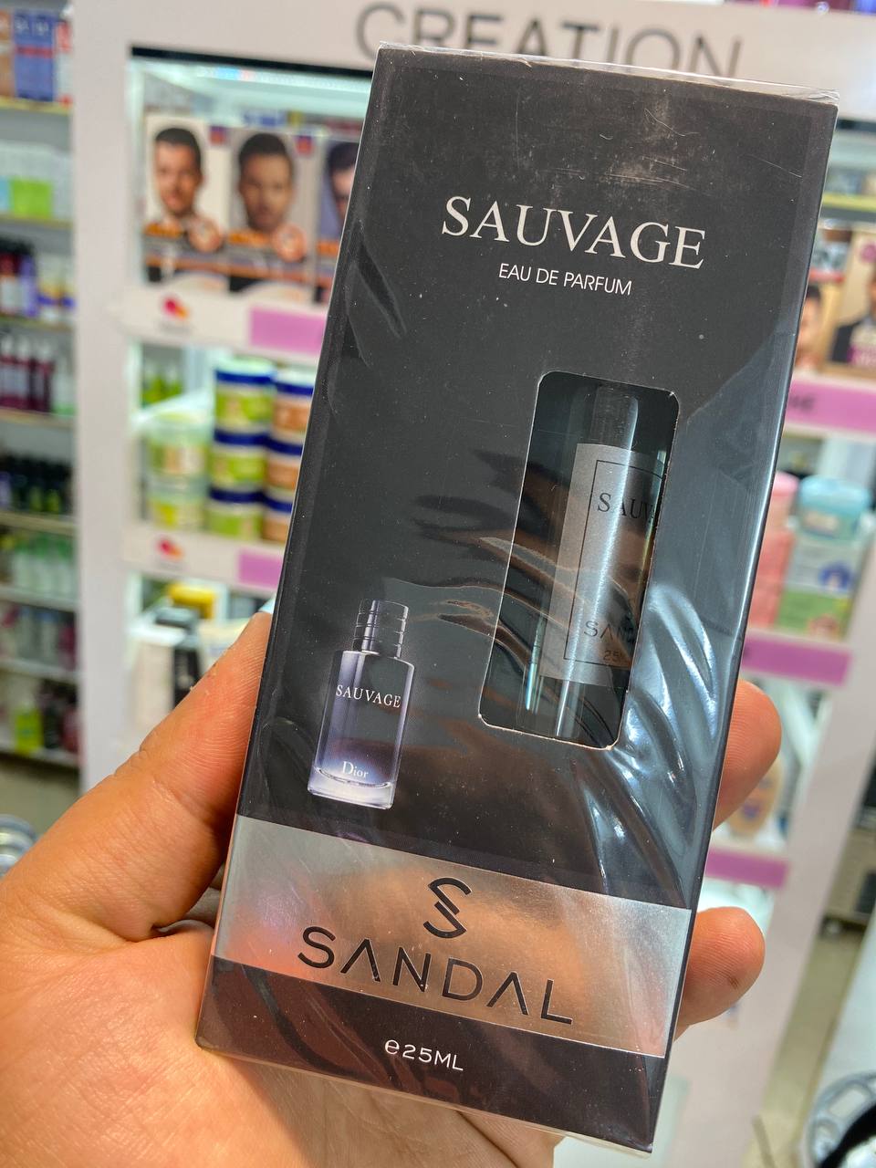  ادکلن ساواج دیور صندل ۲۵ میل SAUVAGE