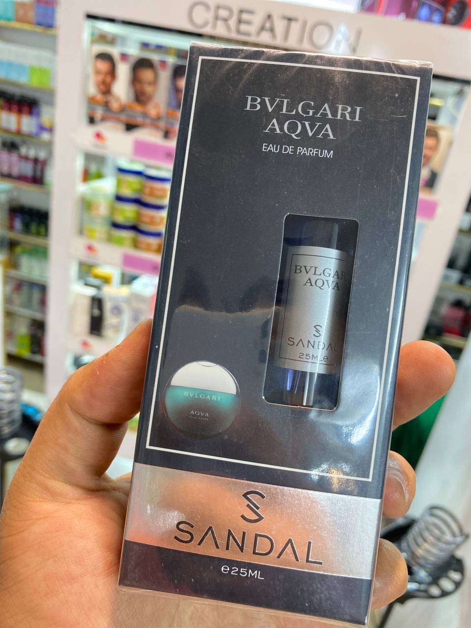 ادکلن بولگاری اکوا صندل ۲۵ میل BVLGARI AQVA PARFUM