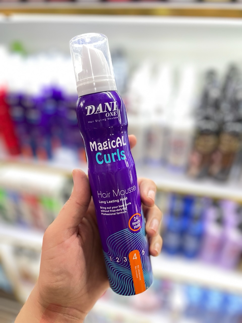 موس مو دنی وان مدل MAGICAL Curls بنفش حجم 200 میلی لیتر DANIONE 