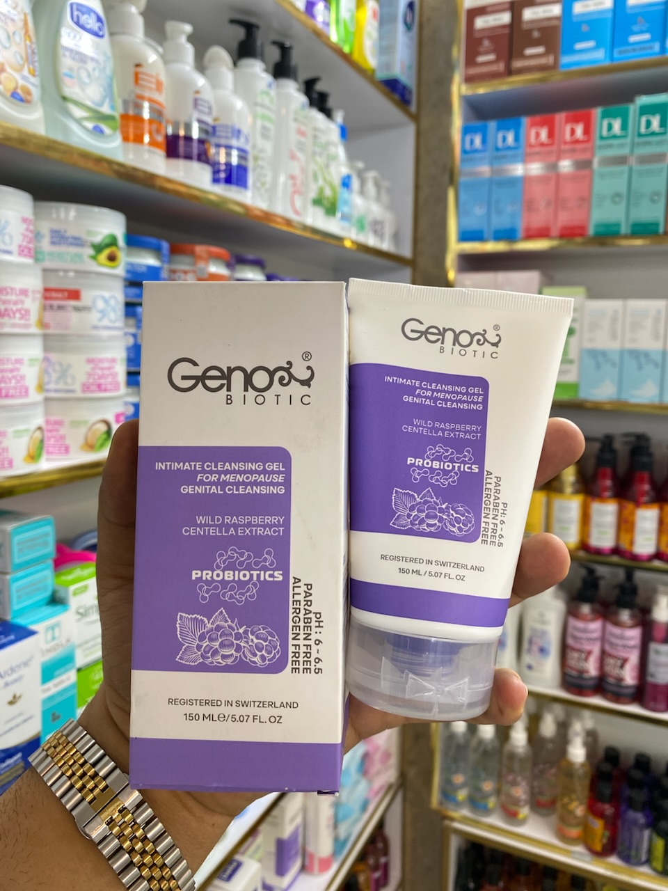 ژل بهداشتی بانوان ژنوبایوتیک Genobiotic