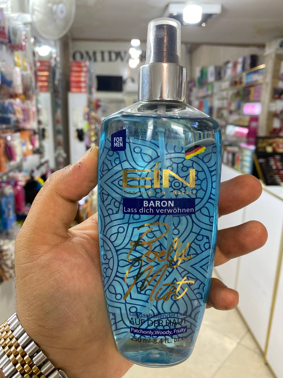 بادی اسپلش ای آی ان 250میل مردانه EIN مدل بارون BARON