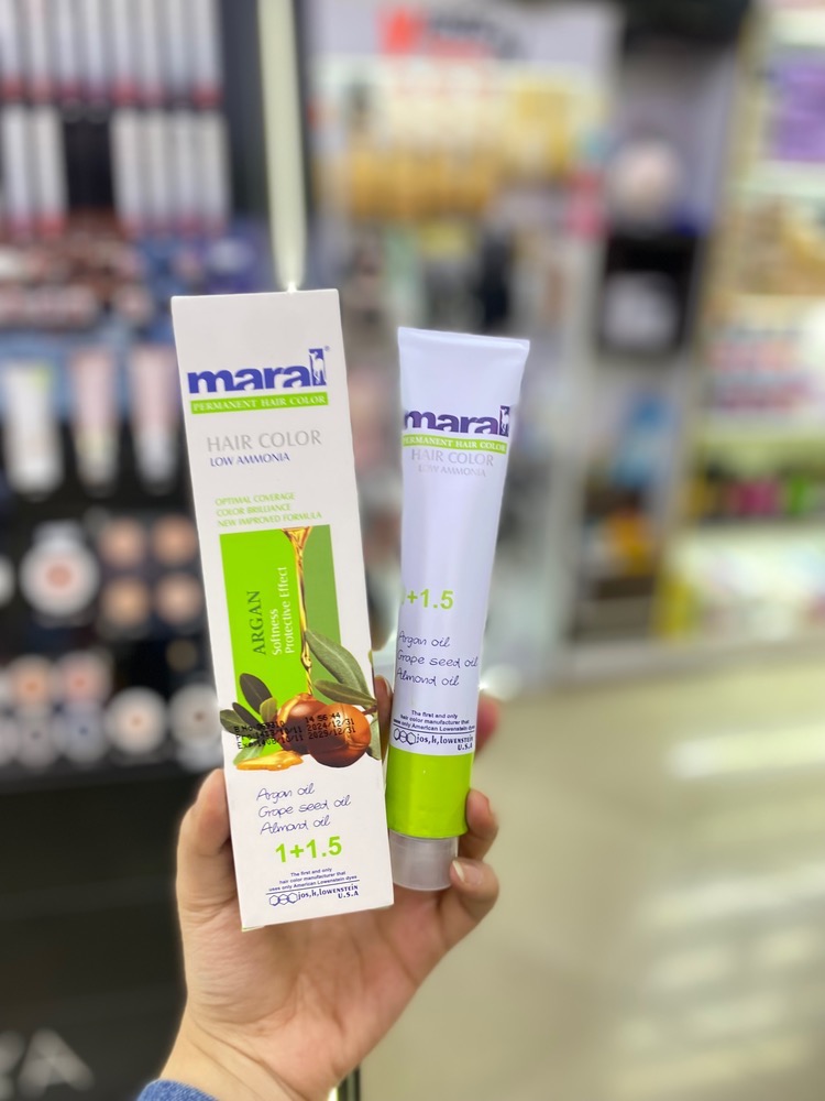 رنگ مو مارال قهوه ای متوسط شماره 4,0 حجم 100 میلی لیتر