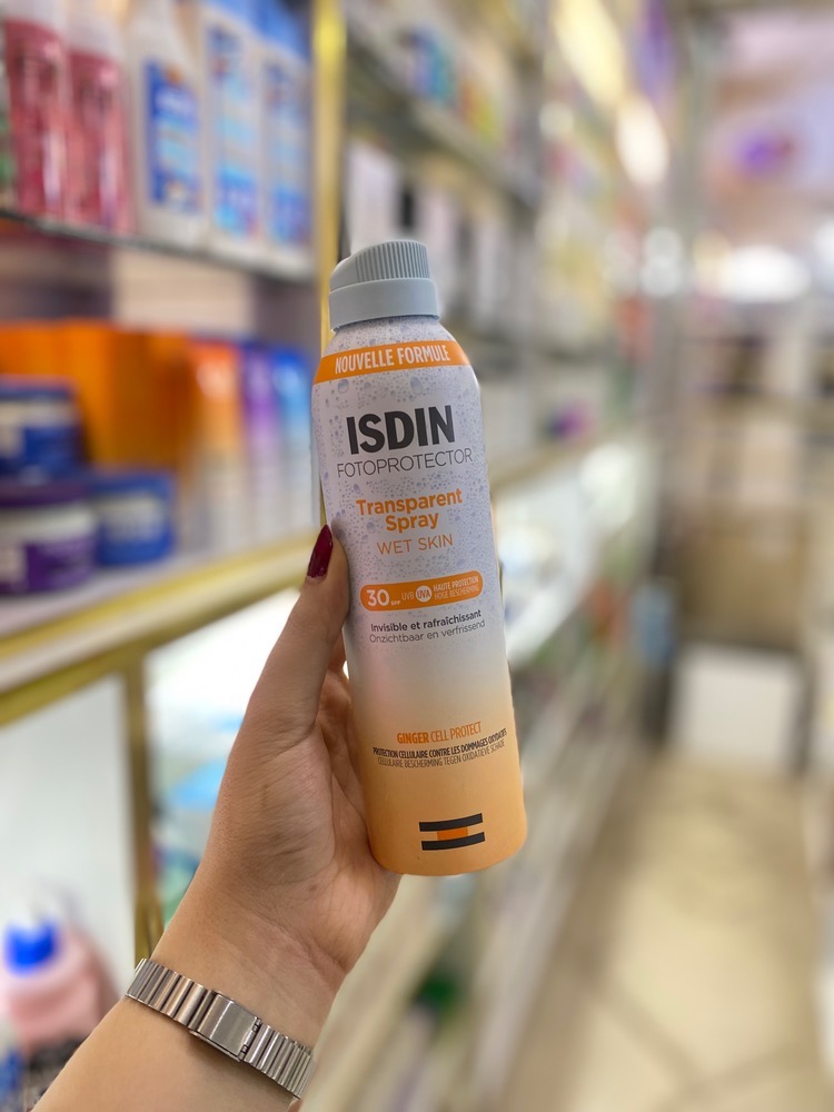 اسپری ضد آفتاب ایزدین SPF30 حجم 250 میل